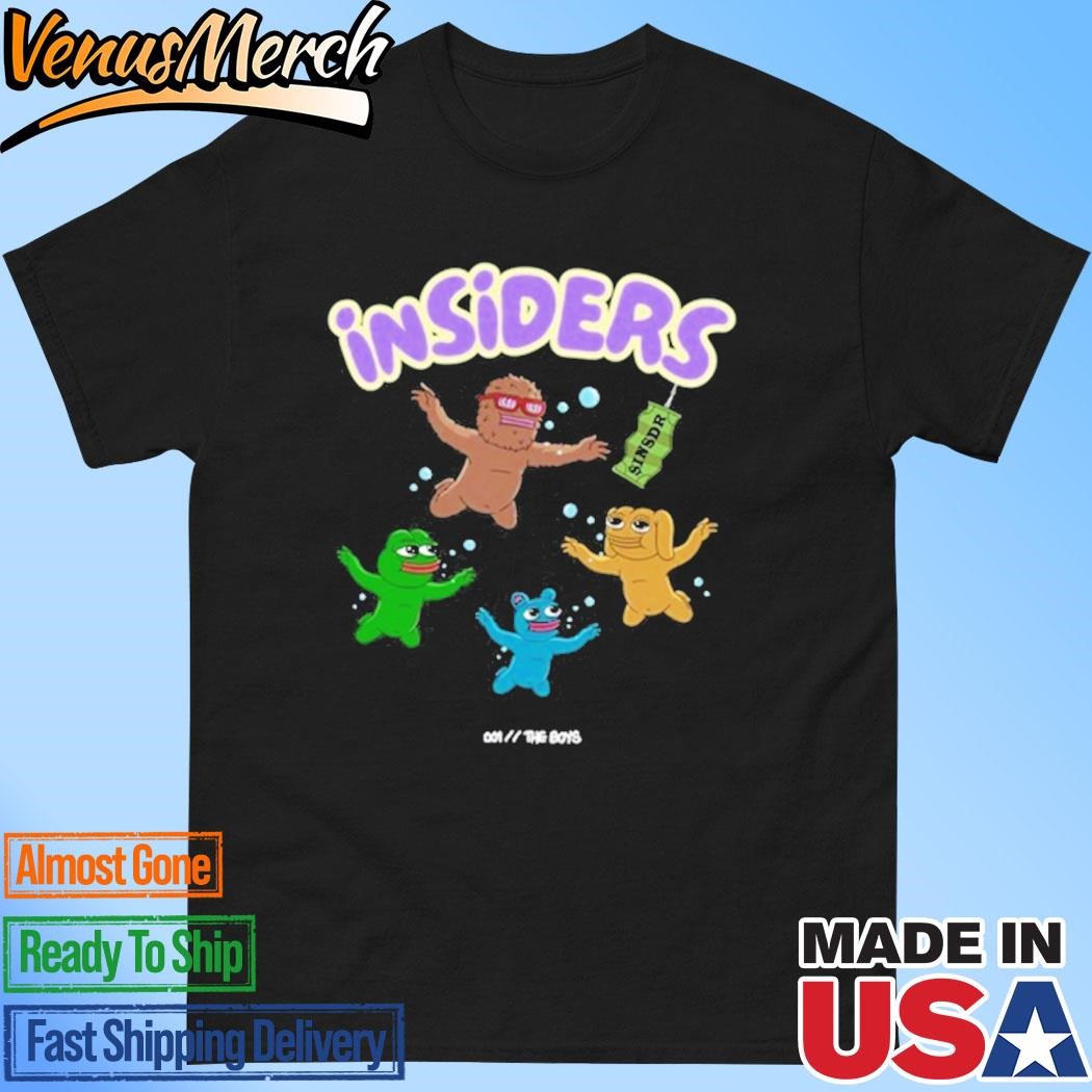 Official Insiders Sinsdr 001 The Boys Shirt