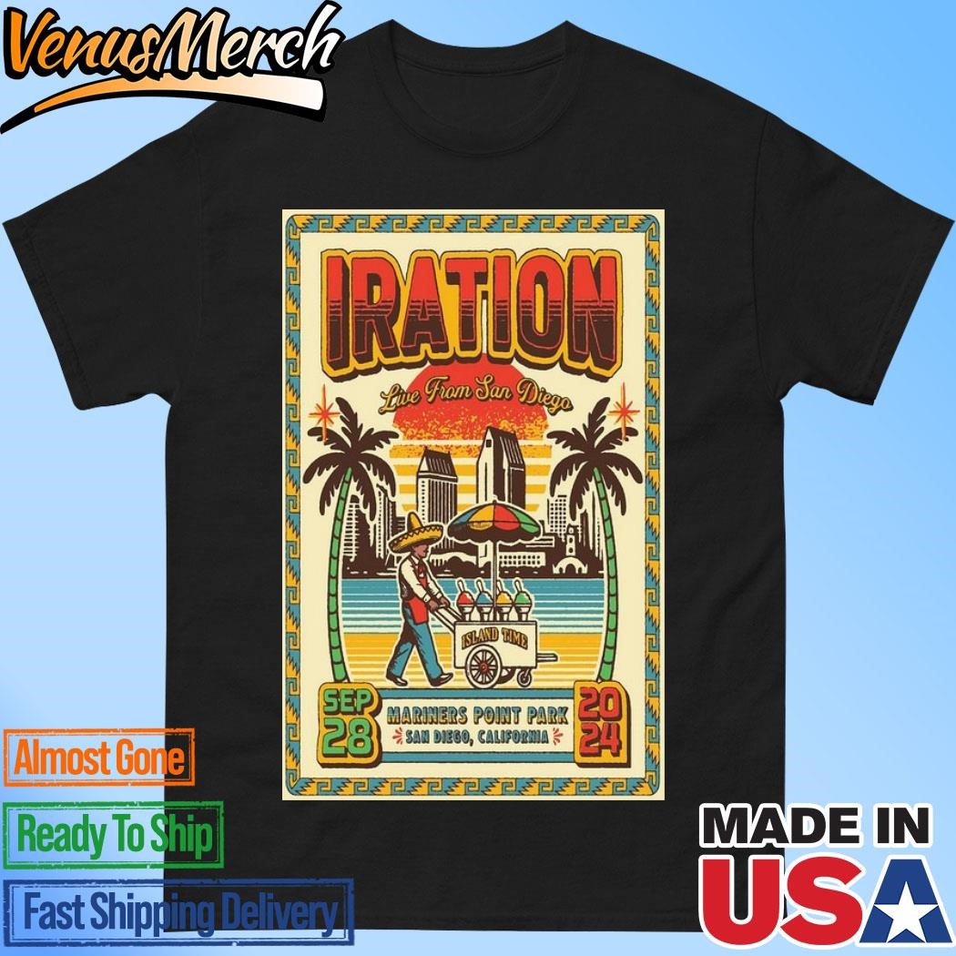 Official Iration Live From San Diego Mariners Point Park September 28 2024 Poster Shirt