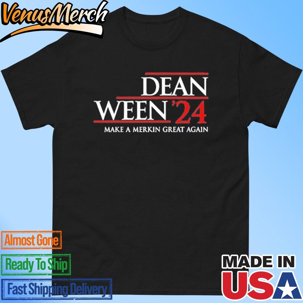 Official Jack White Dean Ween '24 Make A Merkin Great Again Shirt