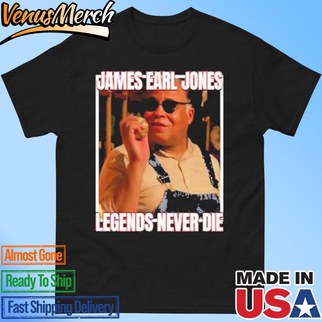 Official James Earl Jones Legends Never Die Shirt