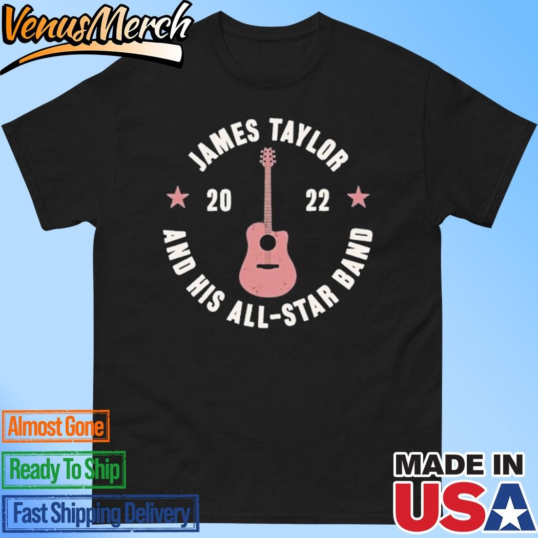 Official James Taylor All-Star Band 2022 Shirt