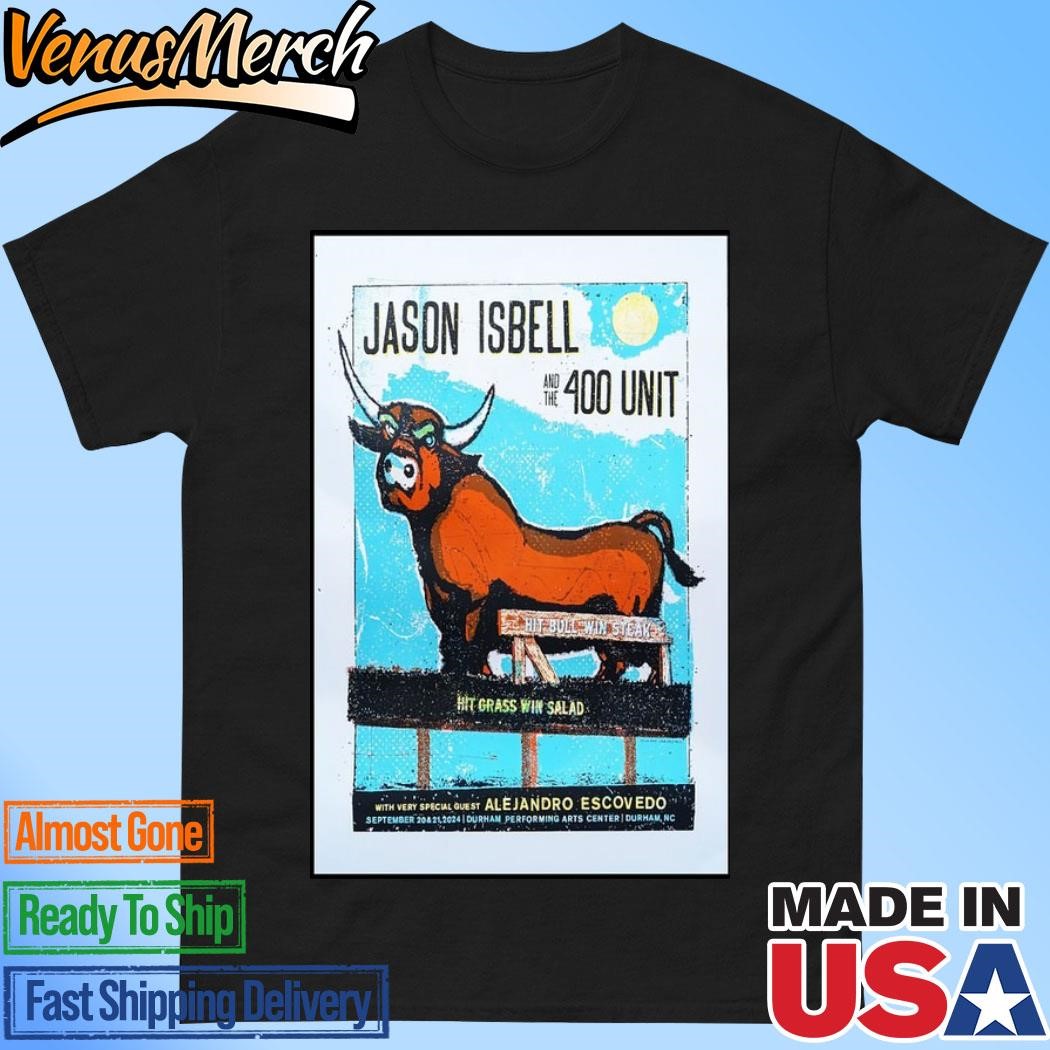 Official Jason Isbell At Durham Performing Arts Center On September 20, 2024 Show Poster Shirt