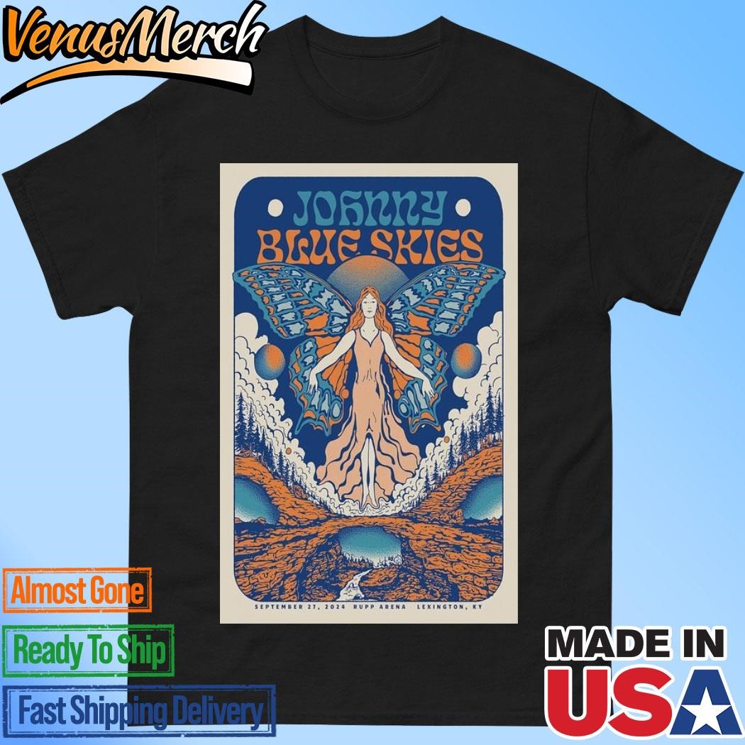 Official Johnny Blue Skies In Lexington, KY On September 27 2024 Tour Poster Shirt