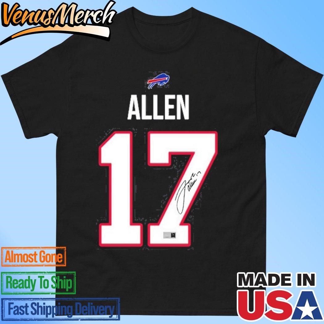 Official Josh Allen 17 Shirt