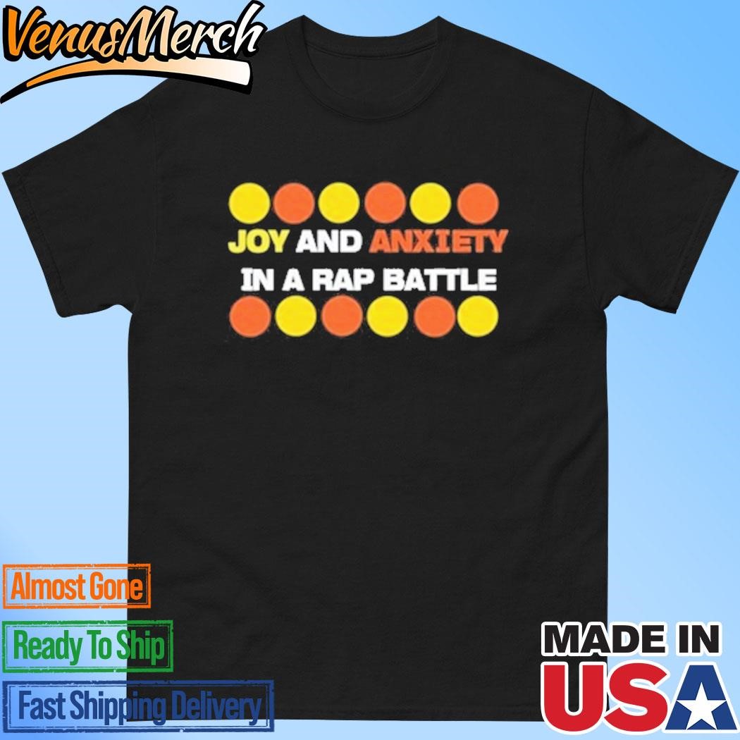 Official Joy And Anxiety In A Rap Battle T-Shirt