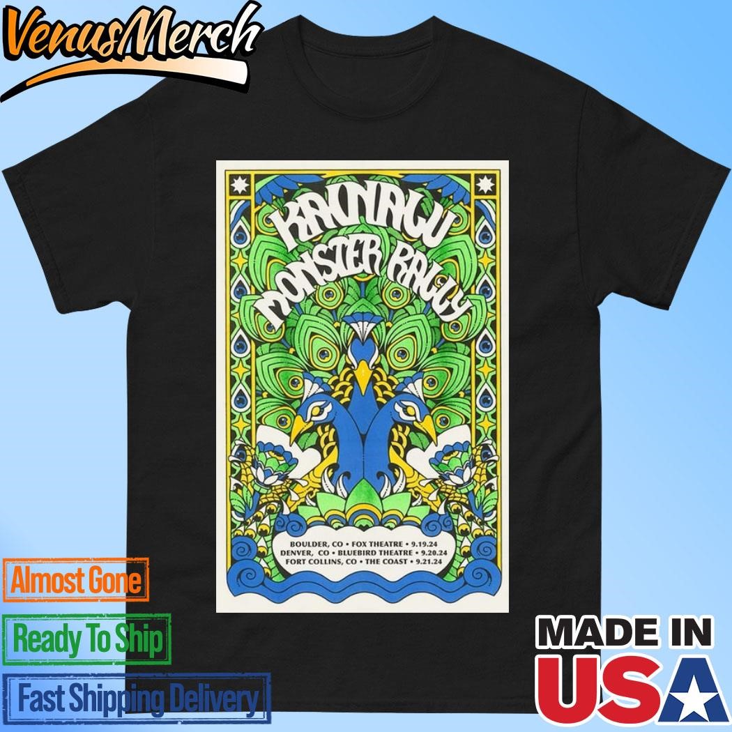 Official Kainalu x Monster Rally September 19-21 2024 Live At CO Tour Poster Shirt