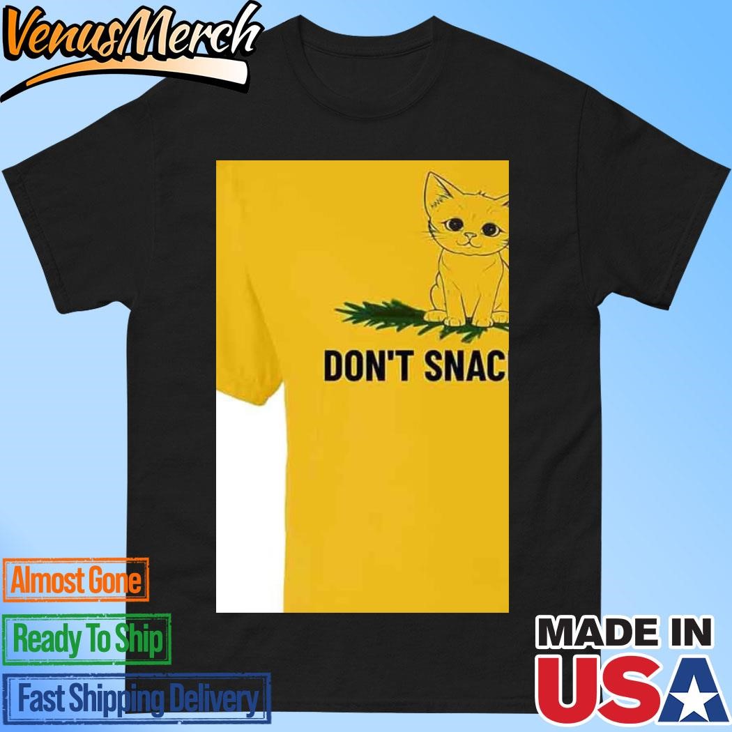 Official Kamala Cat Don’t Snack On Me T-Shirt