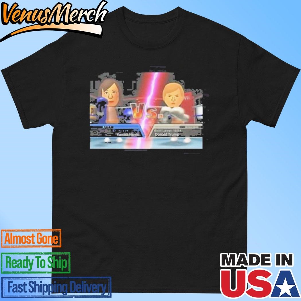 Official Kamala Haris X Donald Trump Mii Boxing Presidential Election Shirt