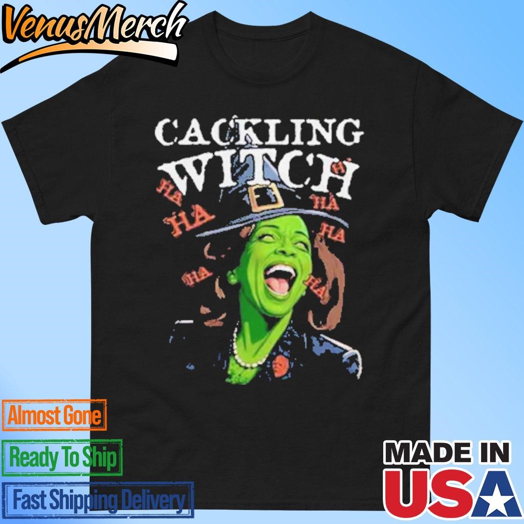 Official Kamala Witch Kamala Cackling Witch T-Shirt