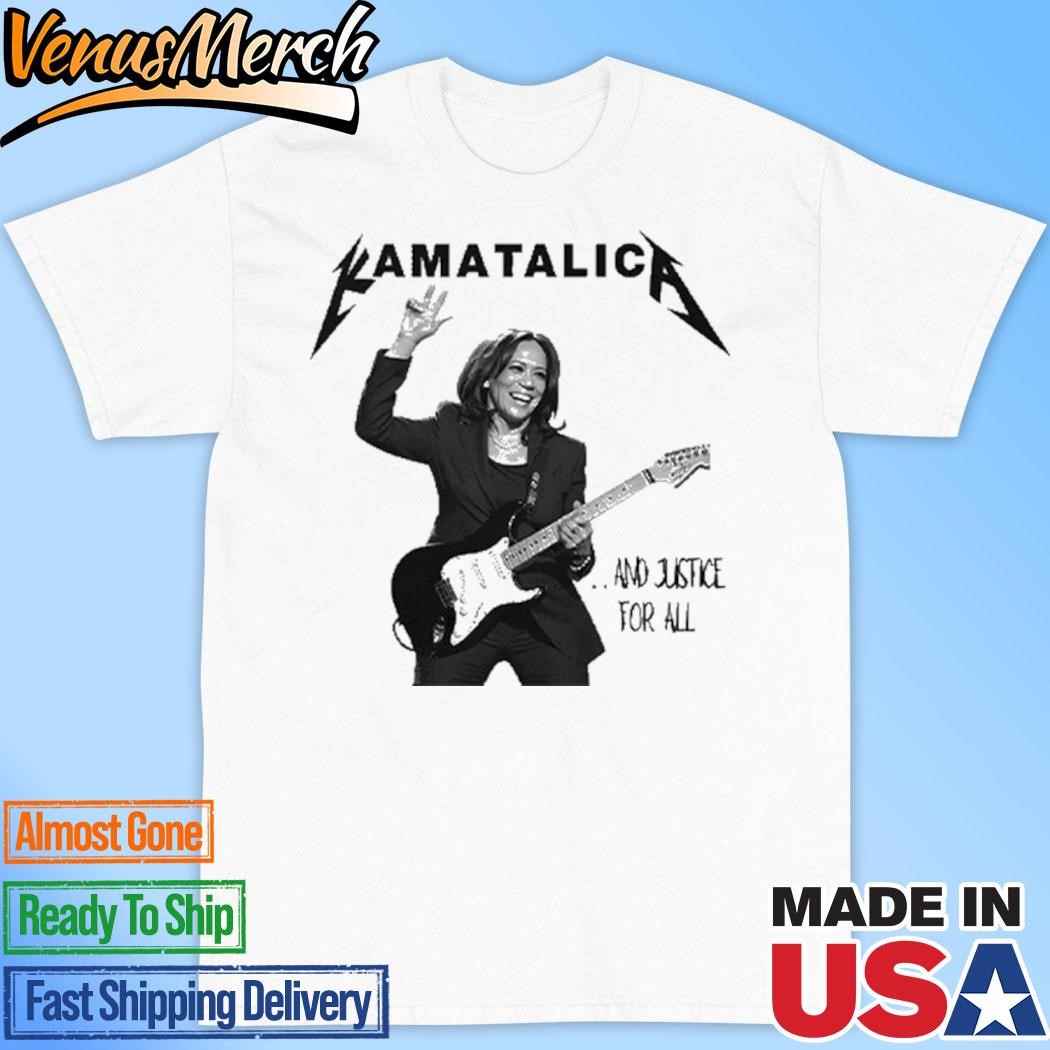 Official Kamatalica And Justice For All Kamala Shirt