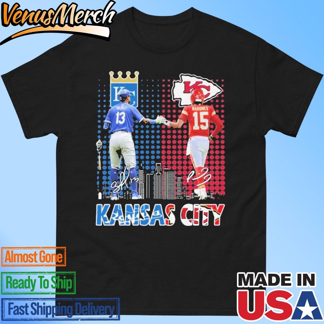 Official Kansas City Royals x Kansas City Chiefs T-Shirt