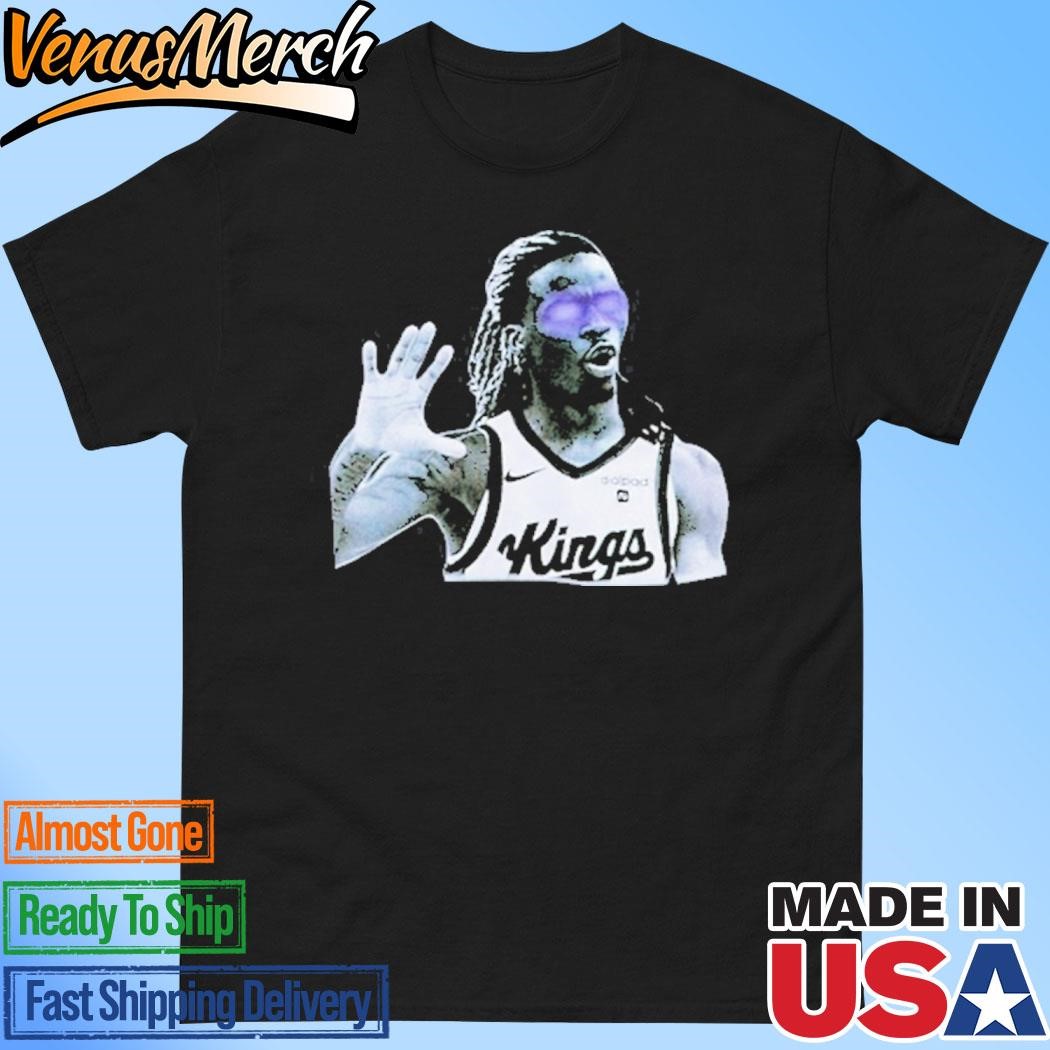 Official Keon Ellis Sacramento Kings Dark Shirt