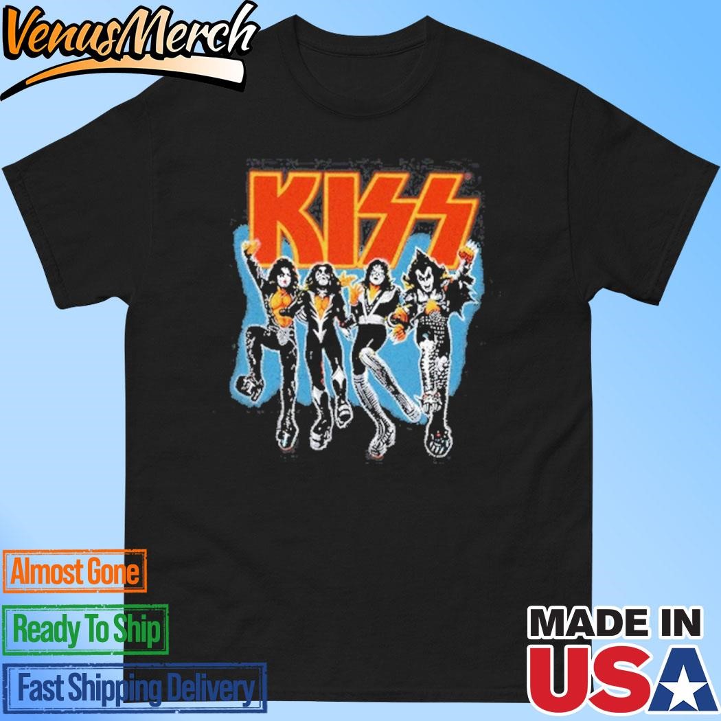 Official Kiss Destroyer Track List Black Shirt