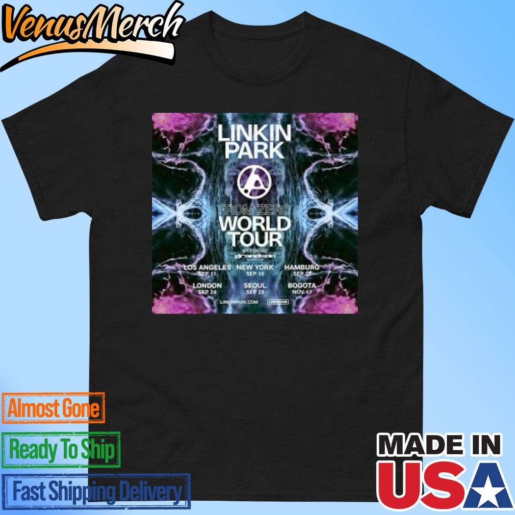 Official LINKIN PARK From Zero World Tour With Special Guest Grandson Start In Los Angeles On September 11th 2024 Shirt