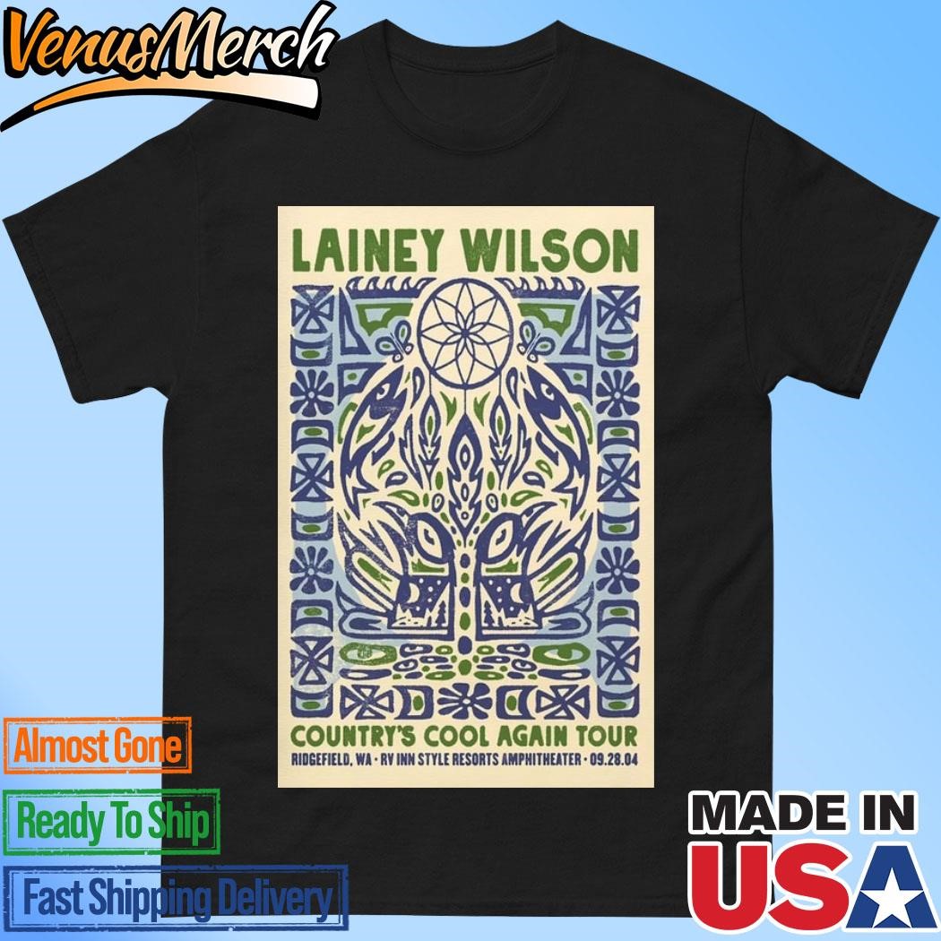 Official Lainey Wilson September 28 2024 RV Inn Style Resorts Amphitheater Ridgefield WA Poster Shirt