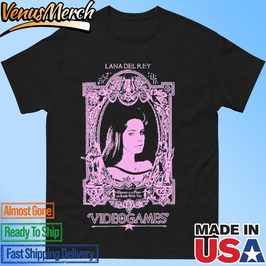 Official Lana Del Rey Video Game T-Shirt