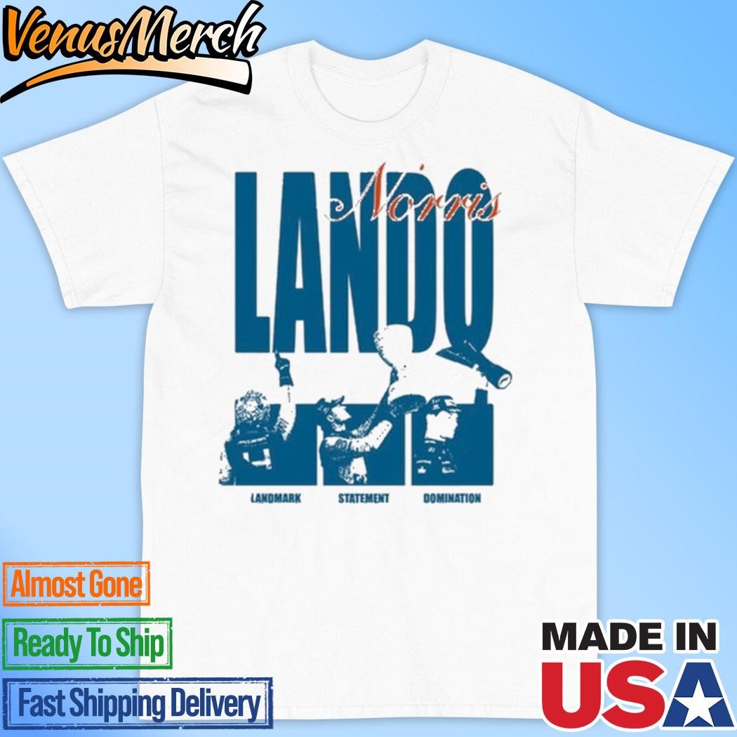 Official Lando Norris Landmark Statement Domination Shirt