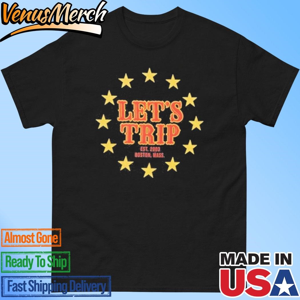 Official Let's Trip Stars Boston, MA 2024 Shirt