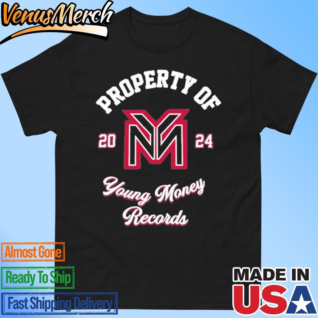 Official Lil Wayne Property Of Young Money Records 2024 Shirt