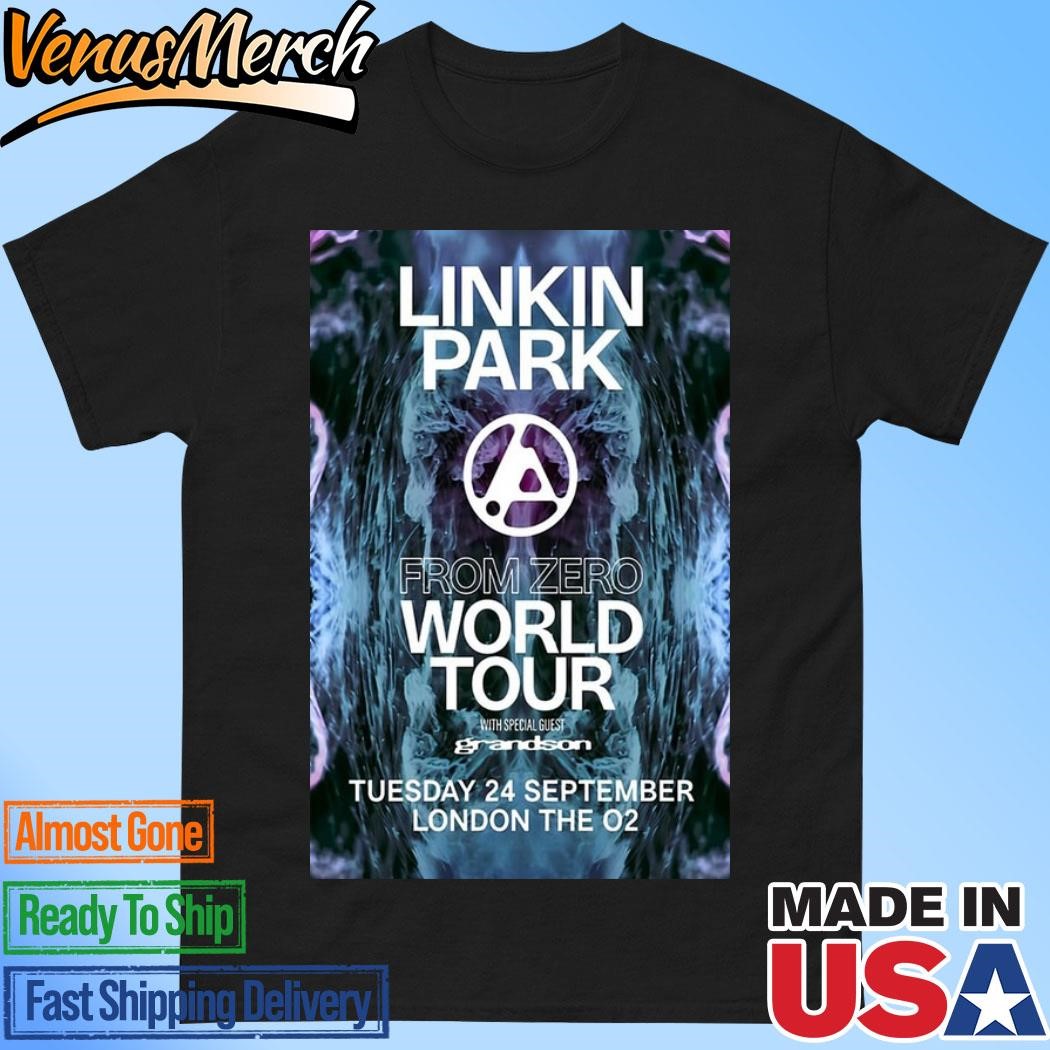 Official Linkin Park From Zero September 24 2024 The O2, London, UK Concert Poster Shirt