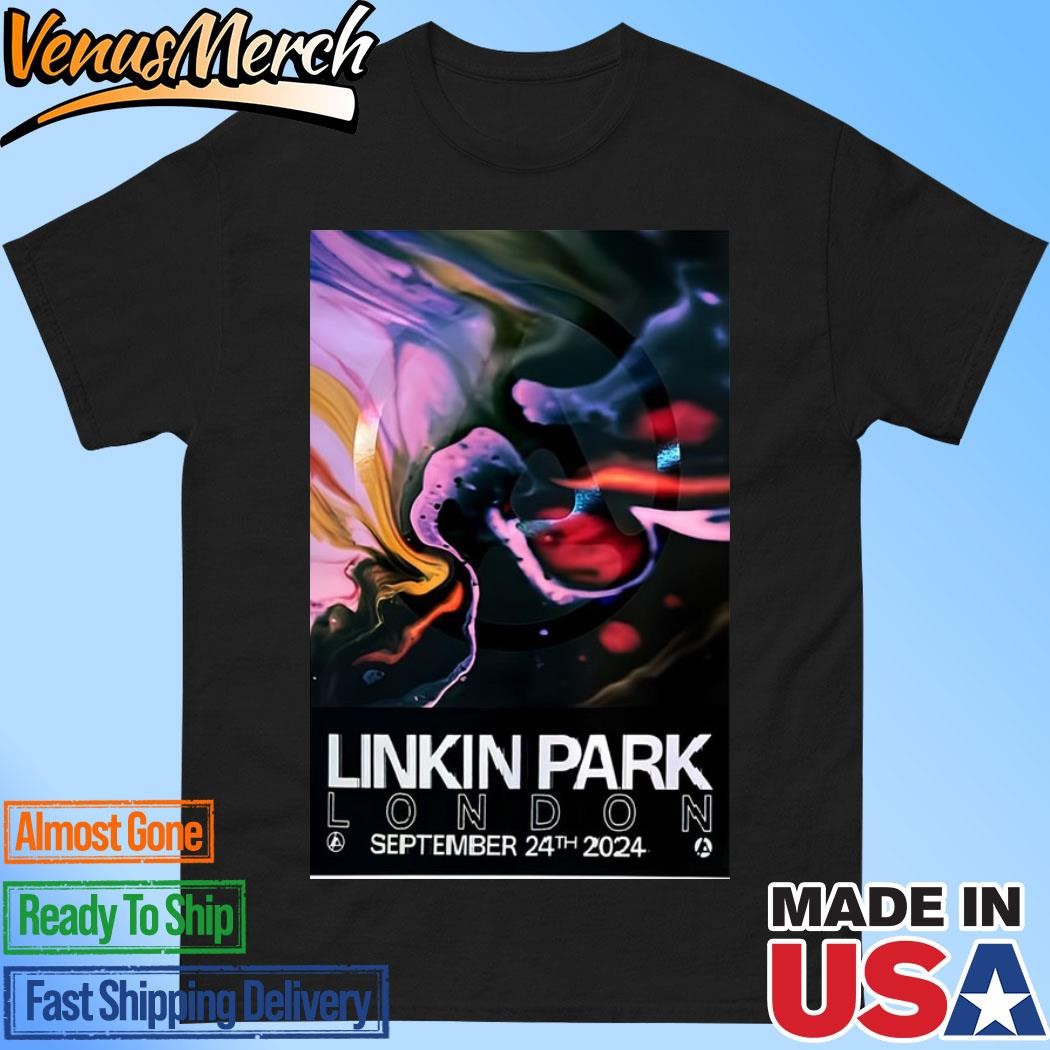 Official Linkin Park London September 24th 2024 Event Poster Shirt