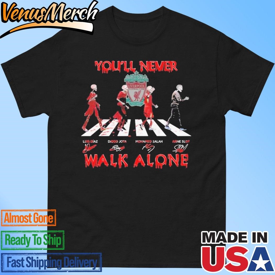 Official Liverpool FC You’ll Never Walk Alone Horrified T-Shirt