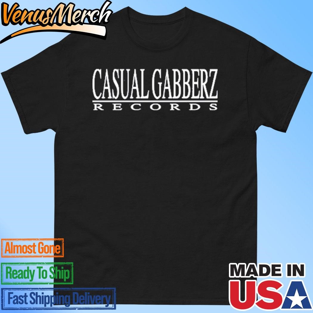 Official Logo Casual Gabberz 2024 Shirt