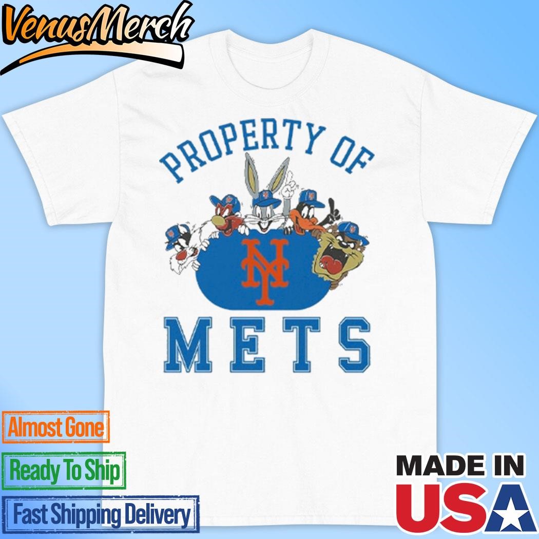 Official Looney Tunes Property Of Mets Shirt