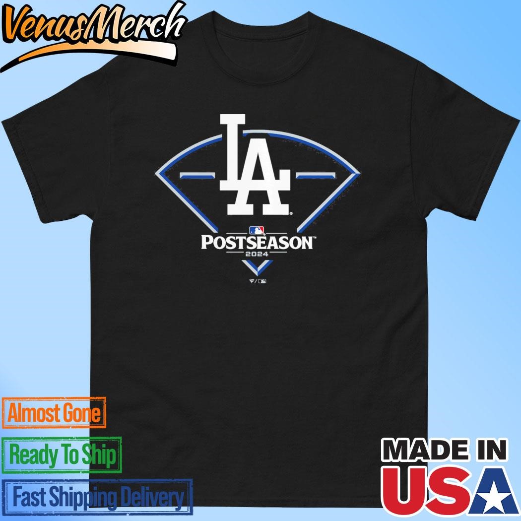 Official Los Angeles Dodgers 2024 MLB Postseason Around The Horn T-Shirt