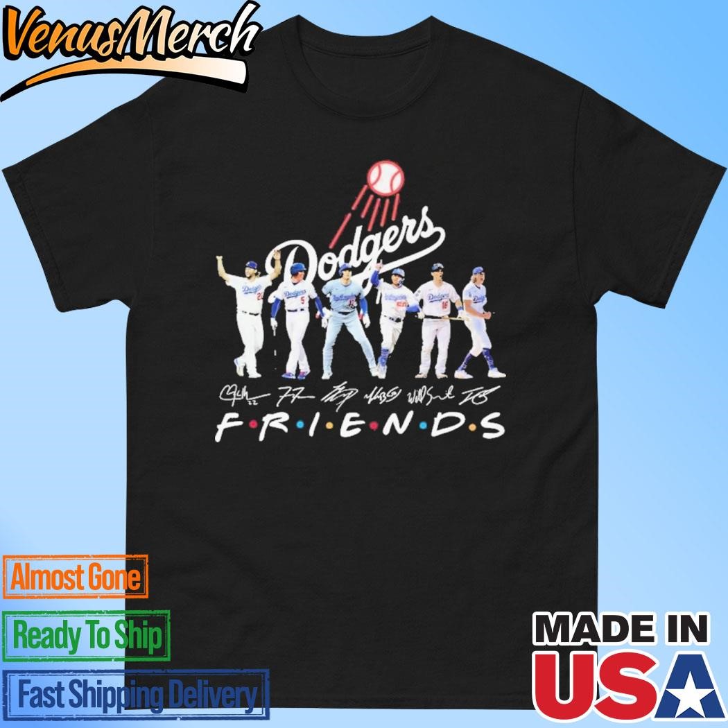 Official Los Angeles Dodgers Friend Of Baseball Legends T-Shirt