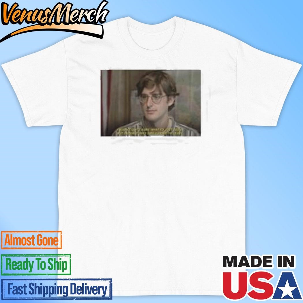 Official Louis Theroux I Wasn’t Quite Sure What I’d Just Seen T-Shirt