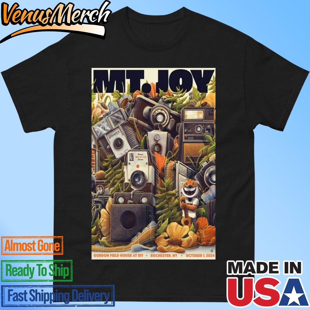 Official MT. Joy Oct 1 2024 Gordon Field House At Rit In Rochester NY Tour Poster Shirt