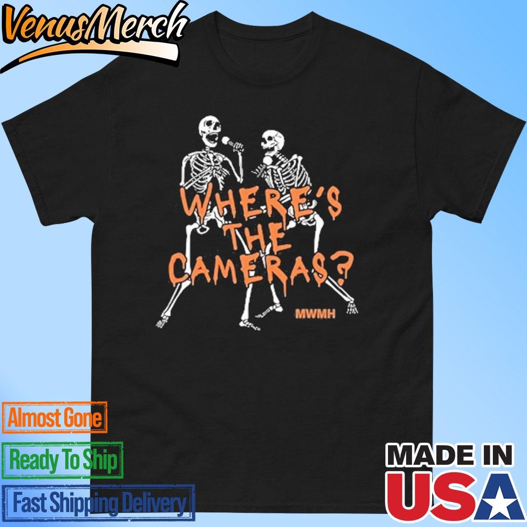 Official MWMH Where's The Cameras Shirt