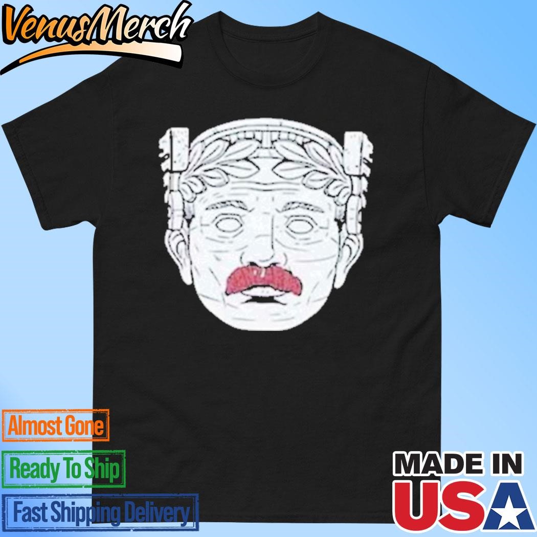 Official Manzardo The Guardo Guardian Mustache T-Shirt