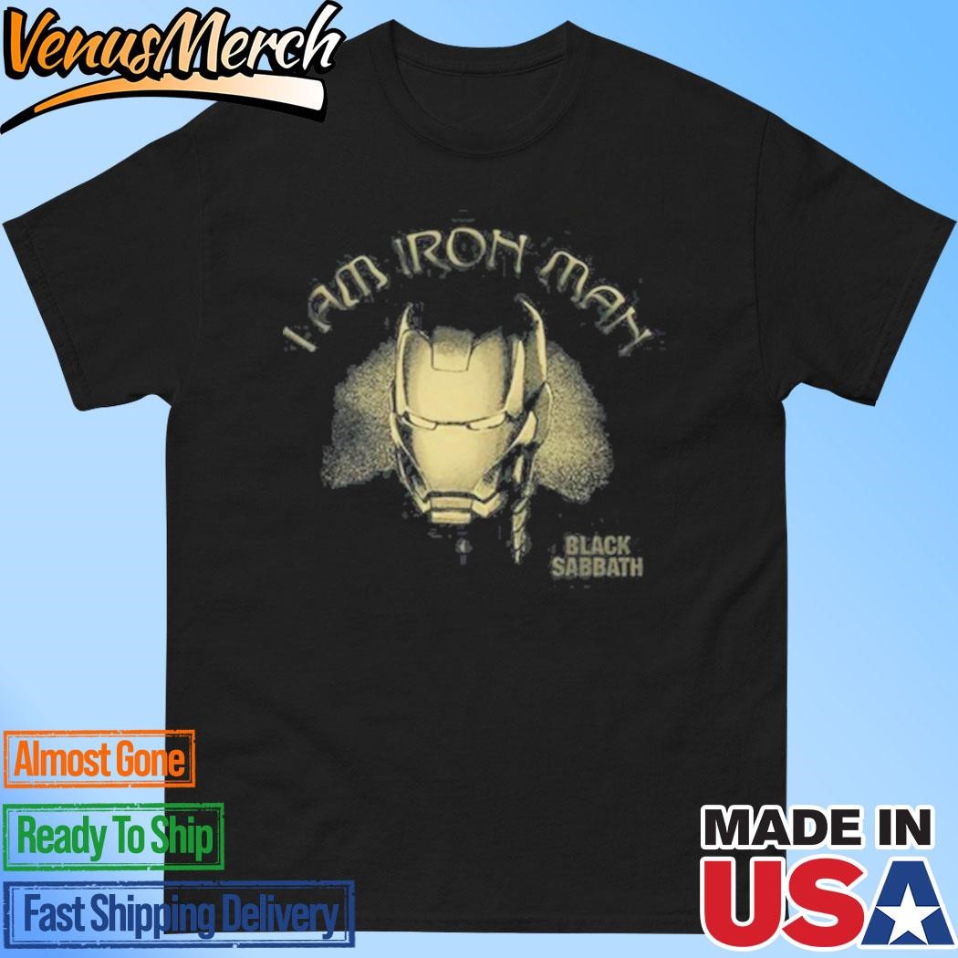 Official Marvel’s Iron Man By Black Sabbath I Am Iron Man Shirt