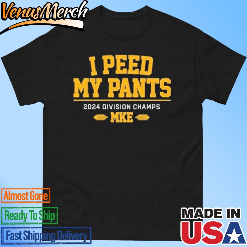 Official Milwaukee Baseball I Peed My Pants 2024 Division Champs Shirt