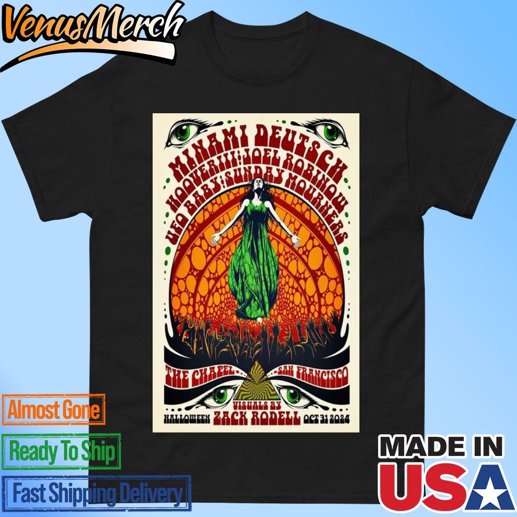 Official Minami Deutsch San Francisco CA October 31 2024 Poster Shirt