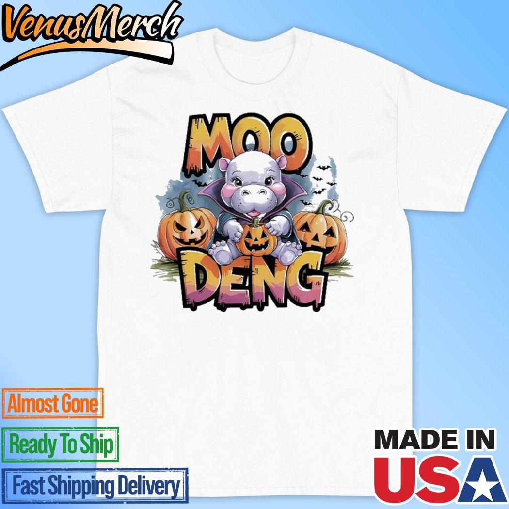 Official Moo Deng Baby Hippo Halloween Shirt