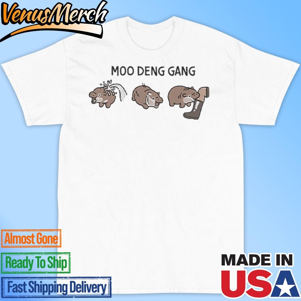 Official Moo Deng Gang Cute T-Shirt