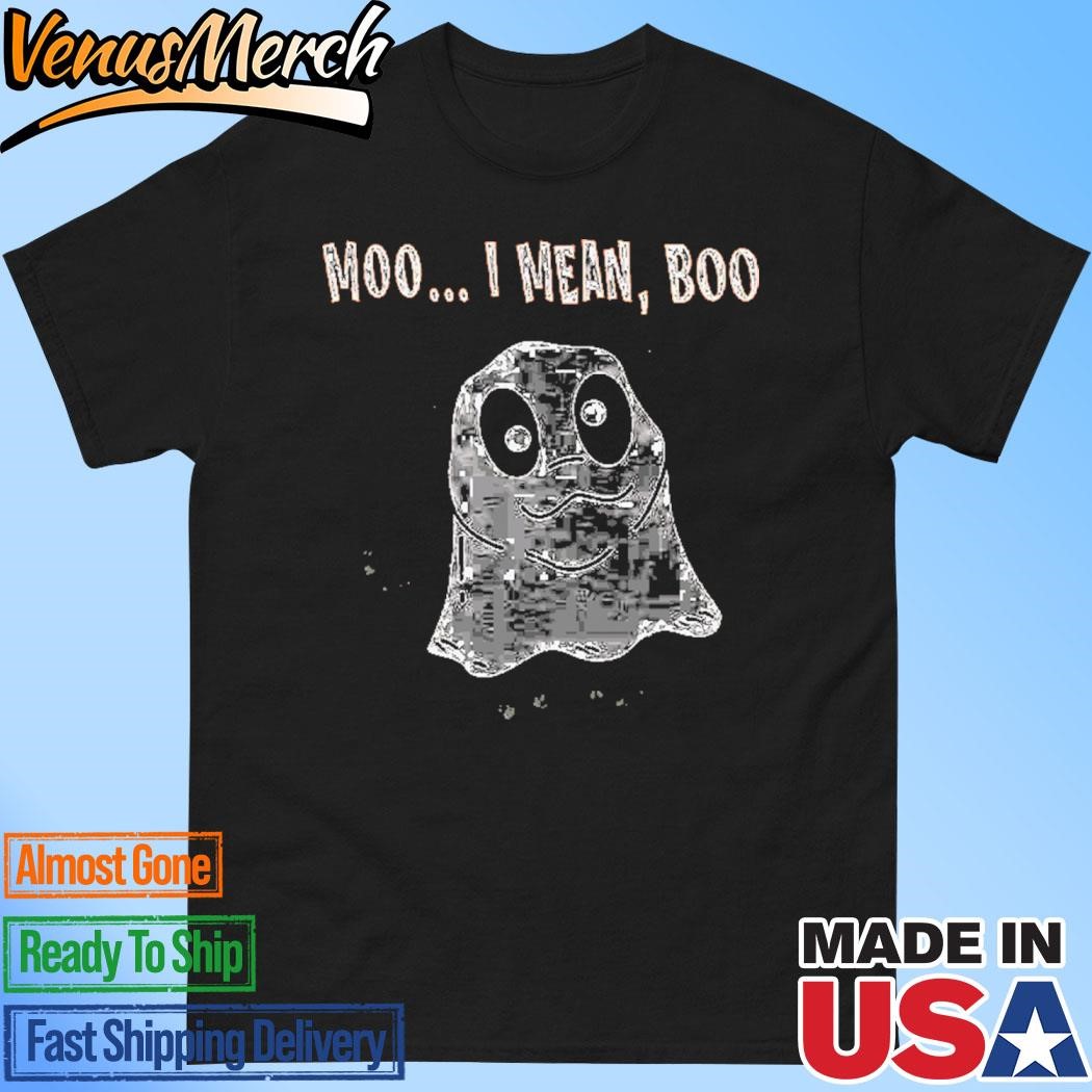 Official Moo Deng Halloween Moo I Mean Boo Shirt