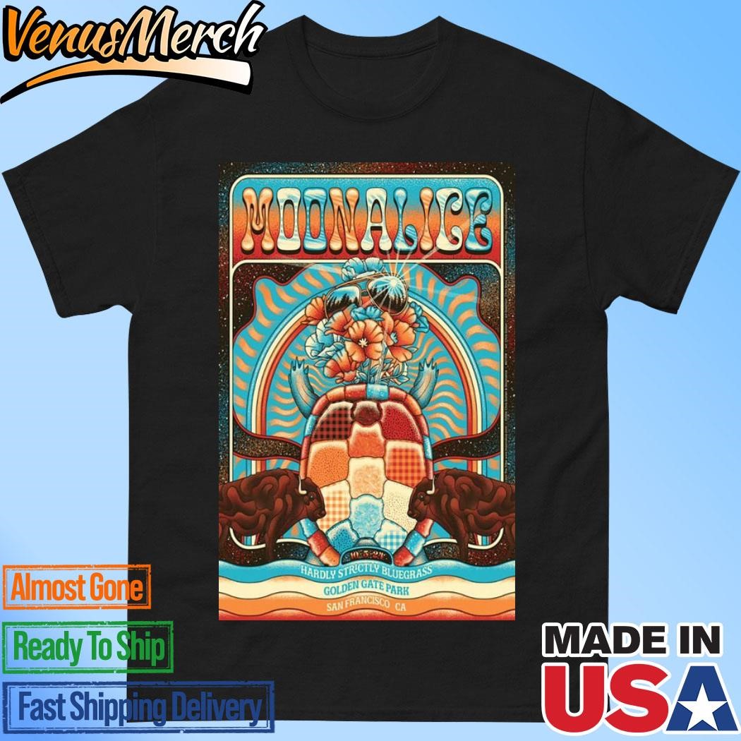 Official Moonalice Oct 5 2024 San Francisco, CA Tour Poster Shirt