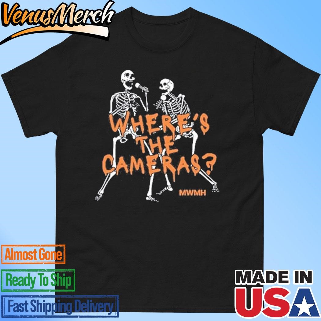 Official Murder With My Husband Where's The Cameras 2024 Shirt