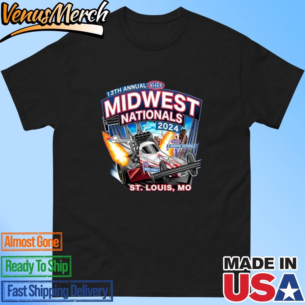 Official NHRA Midwest Nationals Event 2024 Shirt