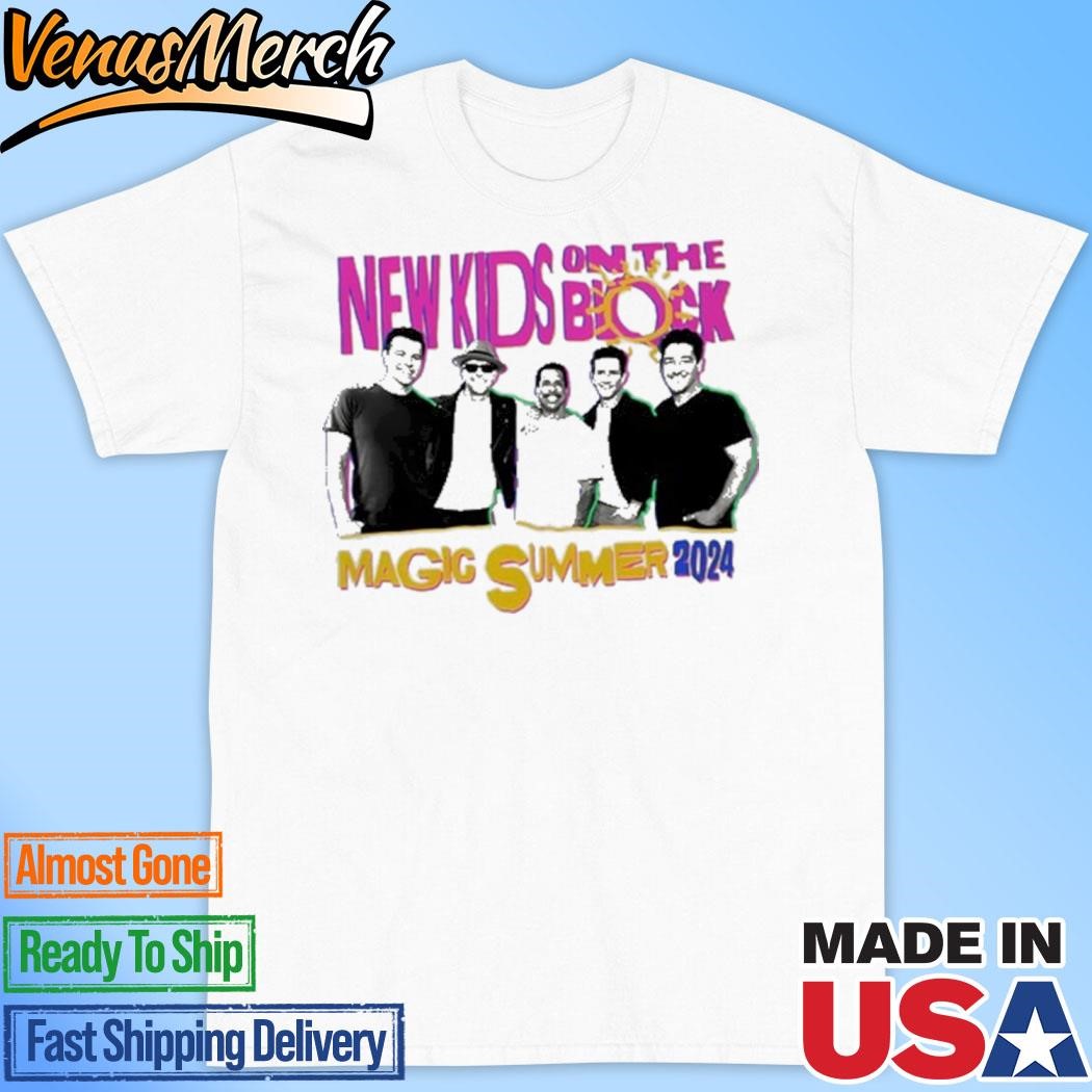 Official NKOTB Magic Summer 2024 Tour Shirt