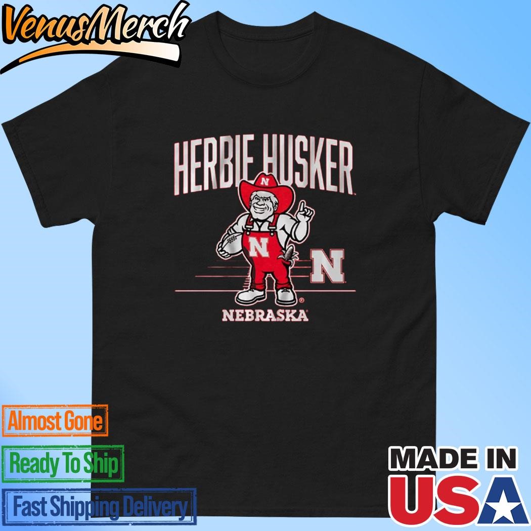 Official Nebraska Football Herbie Mascot Shirt