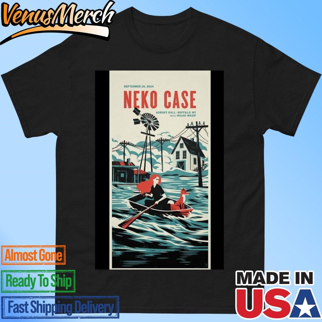 Official Neko Case September 29 2024 Live In Asbury Hall, Buffalo, NY Poster Shirt