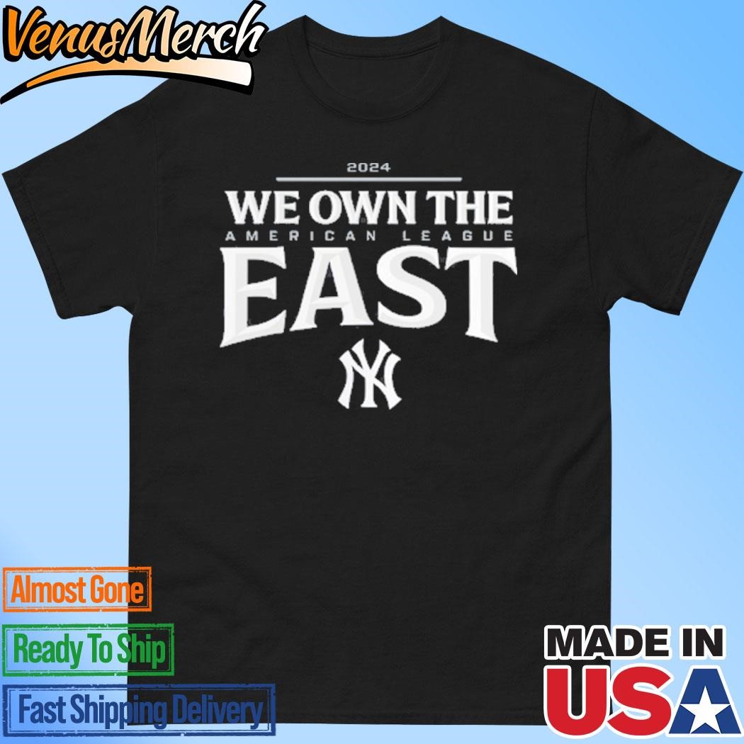 Official New York Yankees 2024 American League East Division Champions Shirt