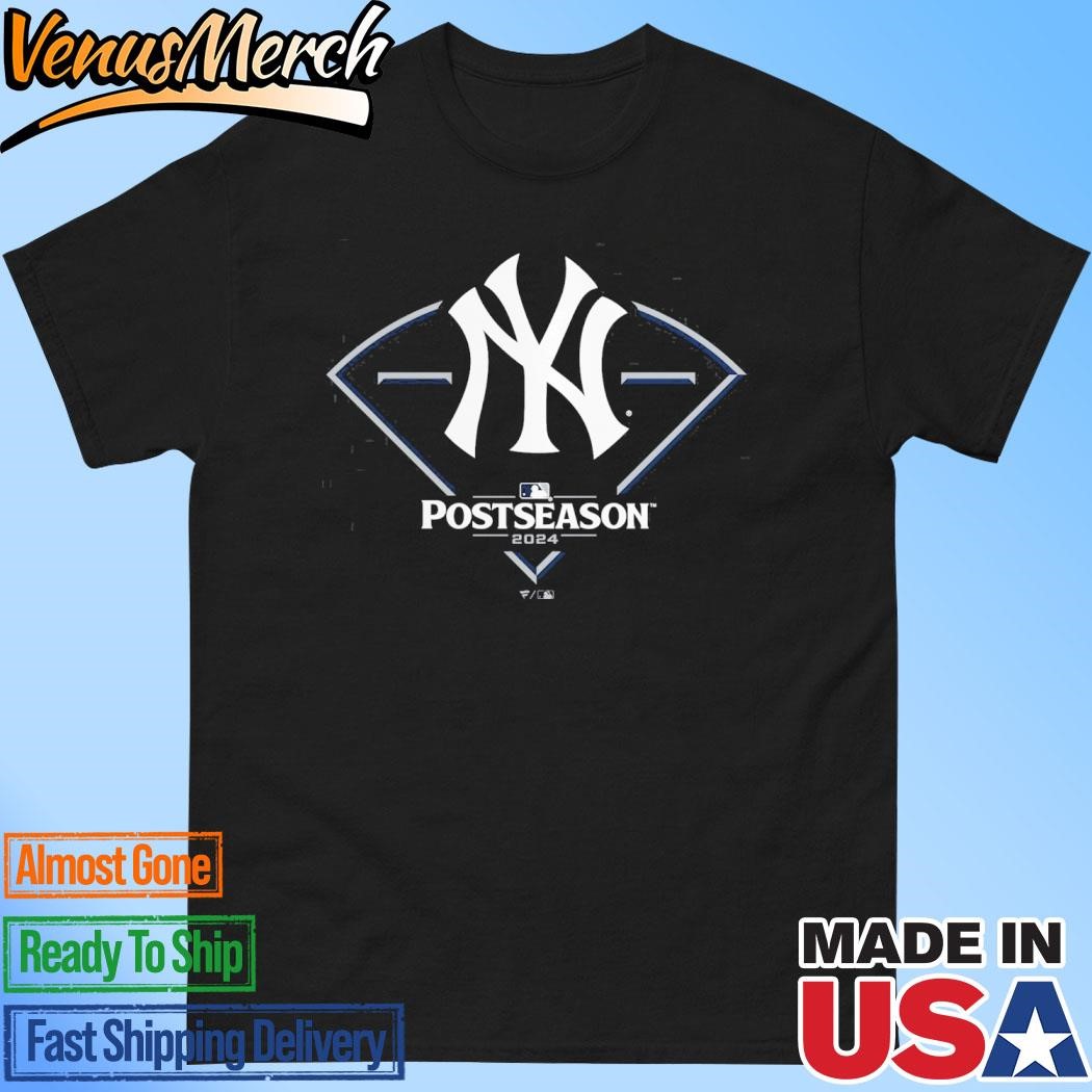 Official New York Yankees 2024 MLB Postseason Around The Horn T-Shirt