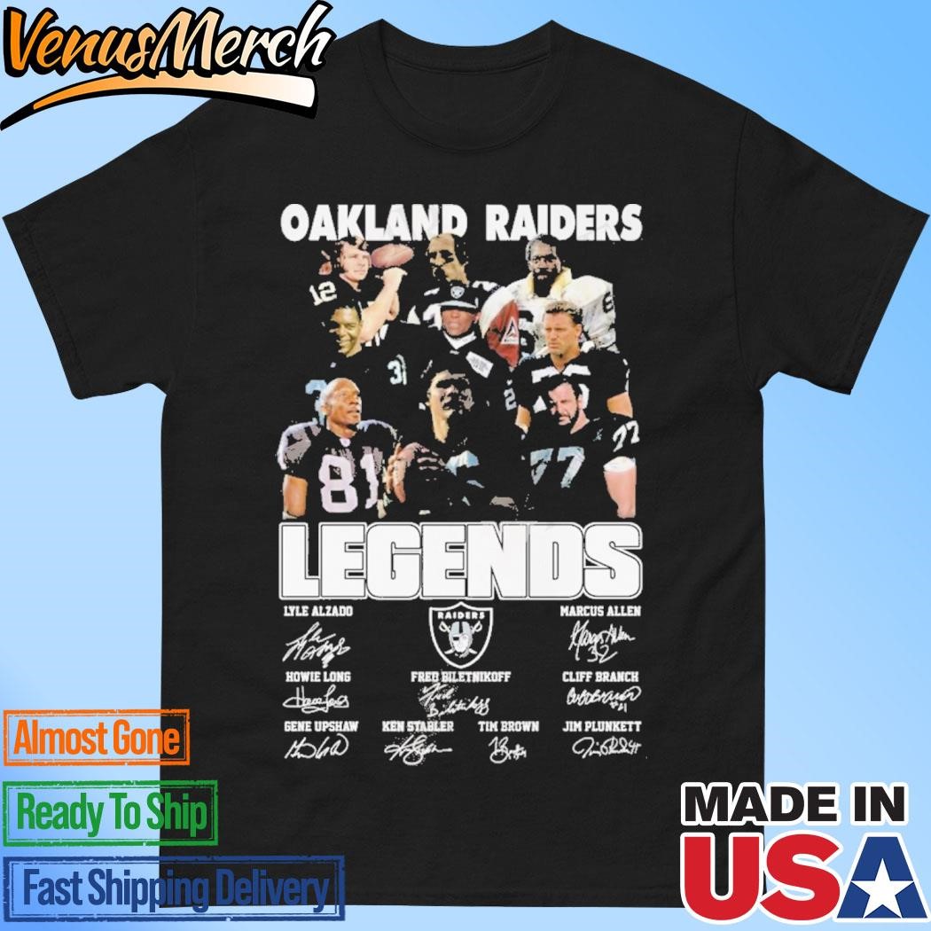 Official Oakland Raiders Legends T-Shirt