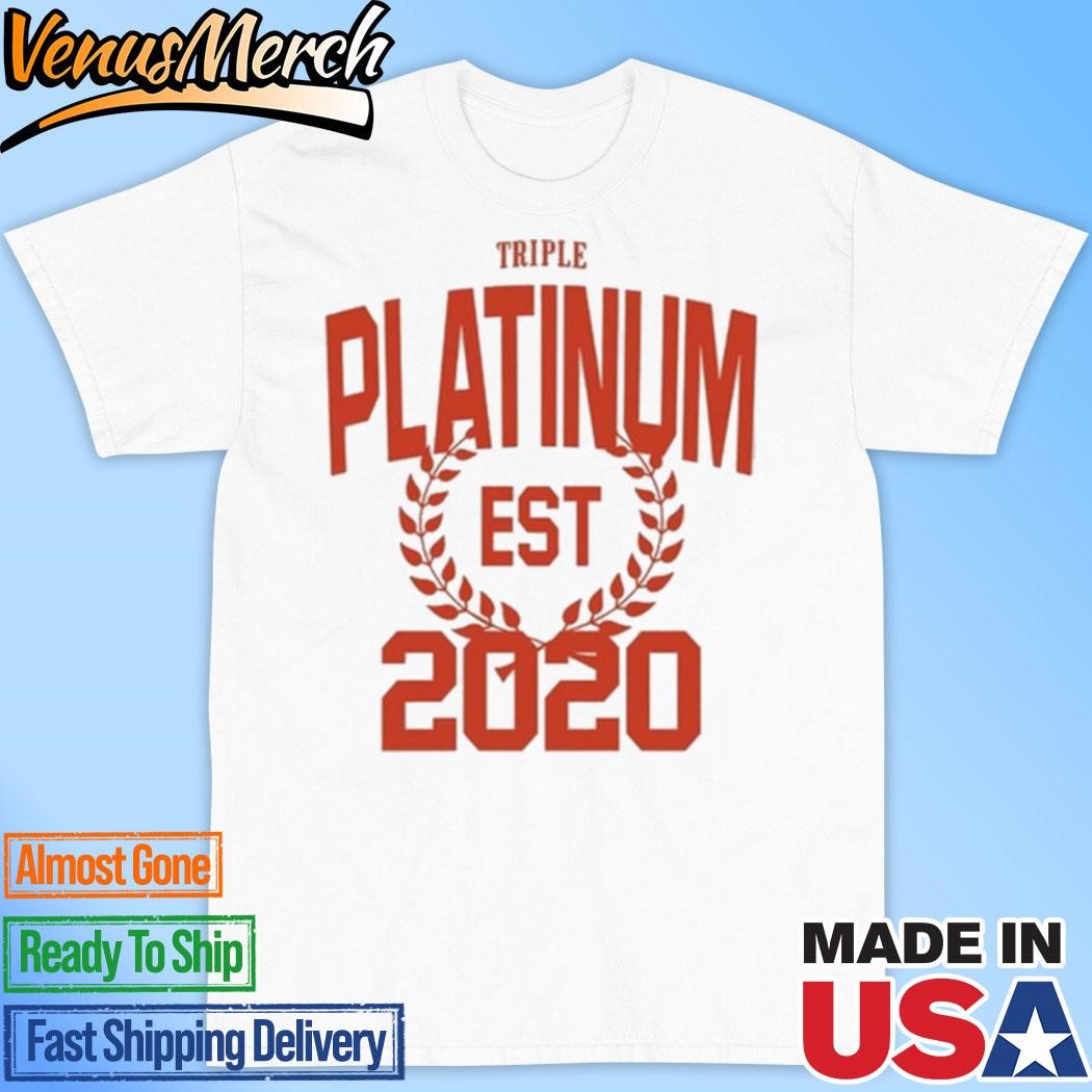 Official Ohgeesy Triple Platinum Est 2020 Shirt